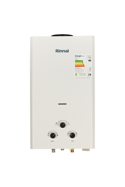 Aquecedor a Gás Rinnai analógico 15 litros GLP ou GN